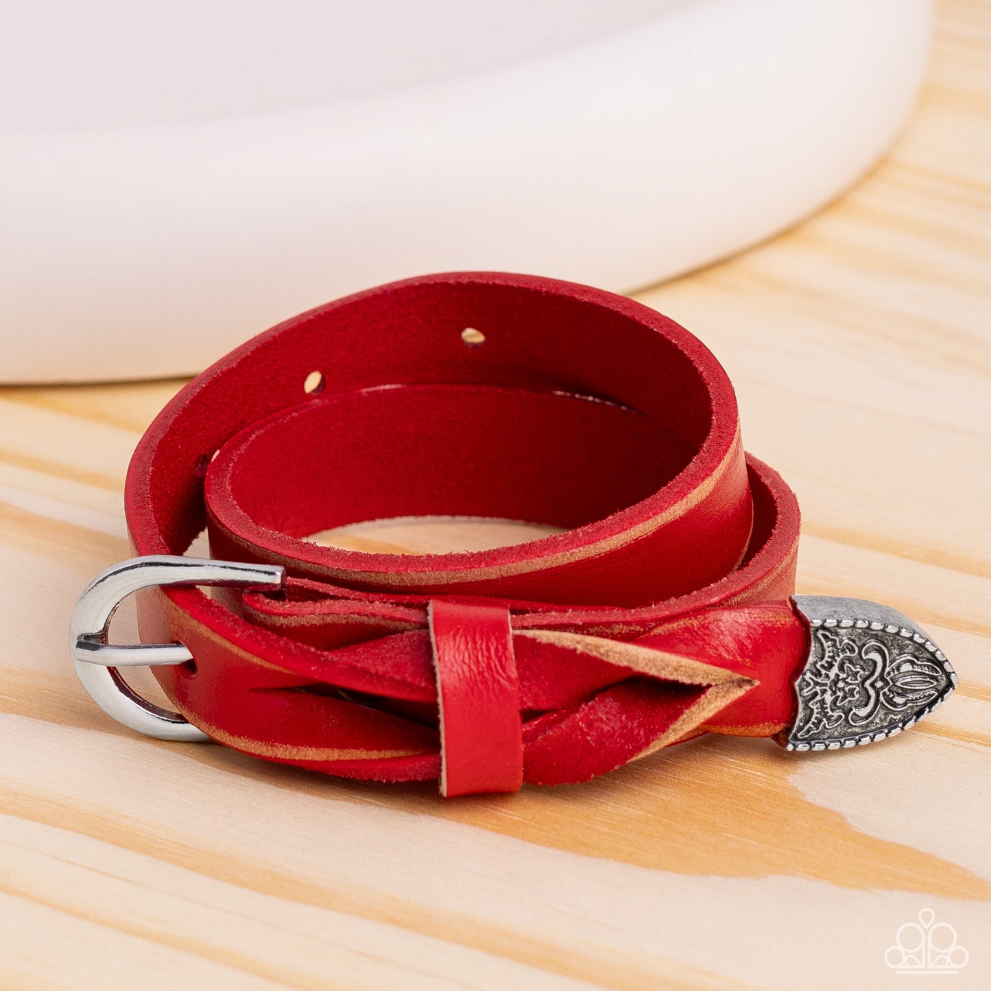 Coat of Arms Couture - Red Bracelet