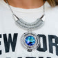 Excalibur Extravagance - Blue Necklace