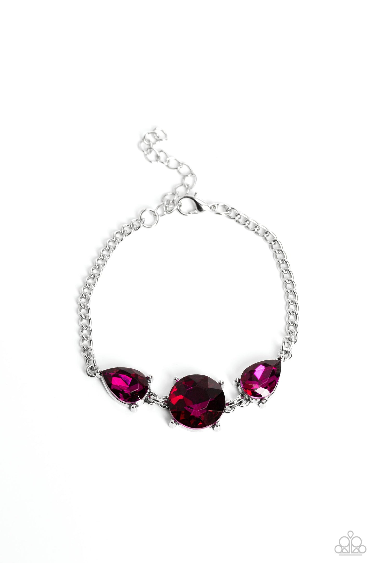 Twinkling Trio - Pink Bracelet