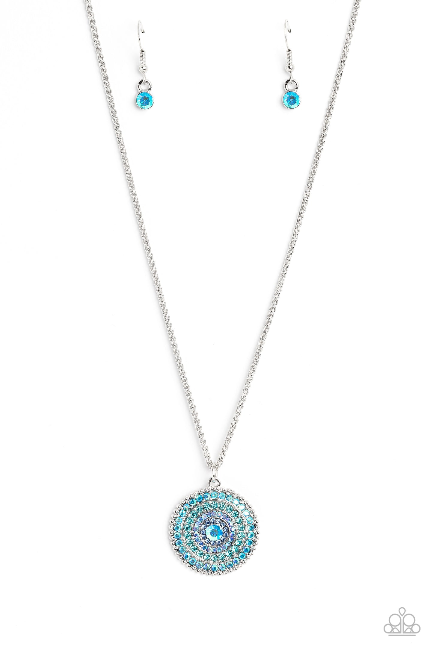 Mandala Masterpiece - Blue Necklace