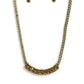 Swing Dance Dream - Brass Necklace