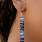 Superbly Stacked - Blue Earring