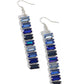 Superbly Stacked - Blue Earring