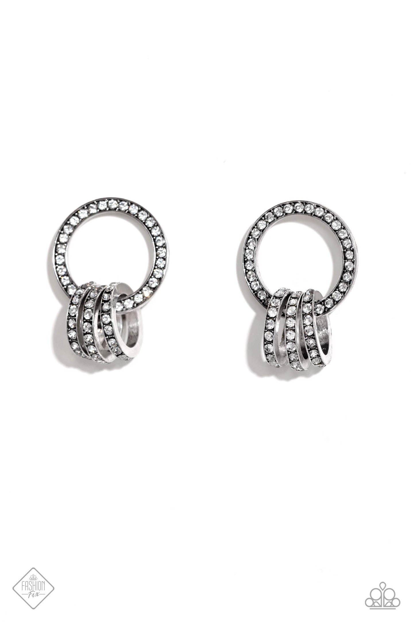 Adorned Allegiance - White Post Earring