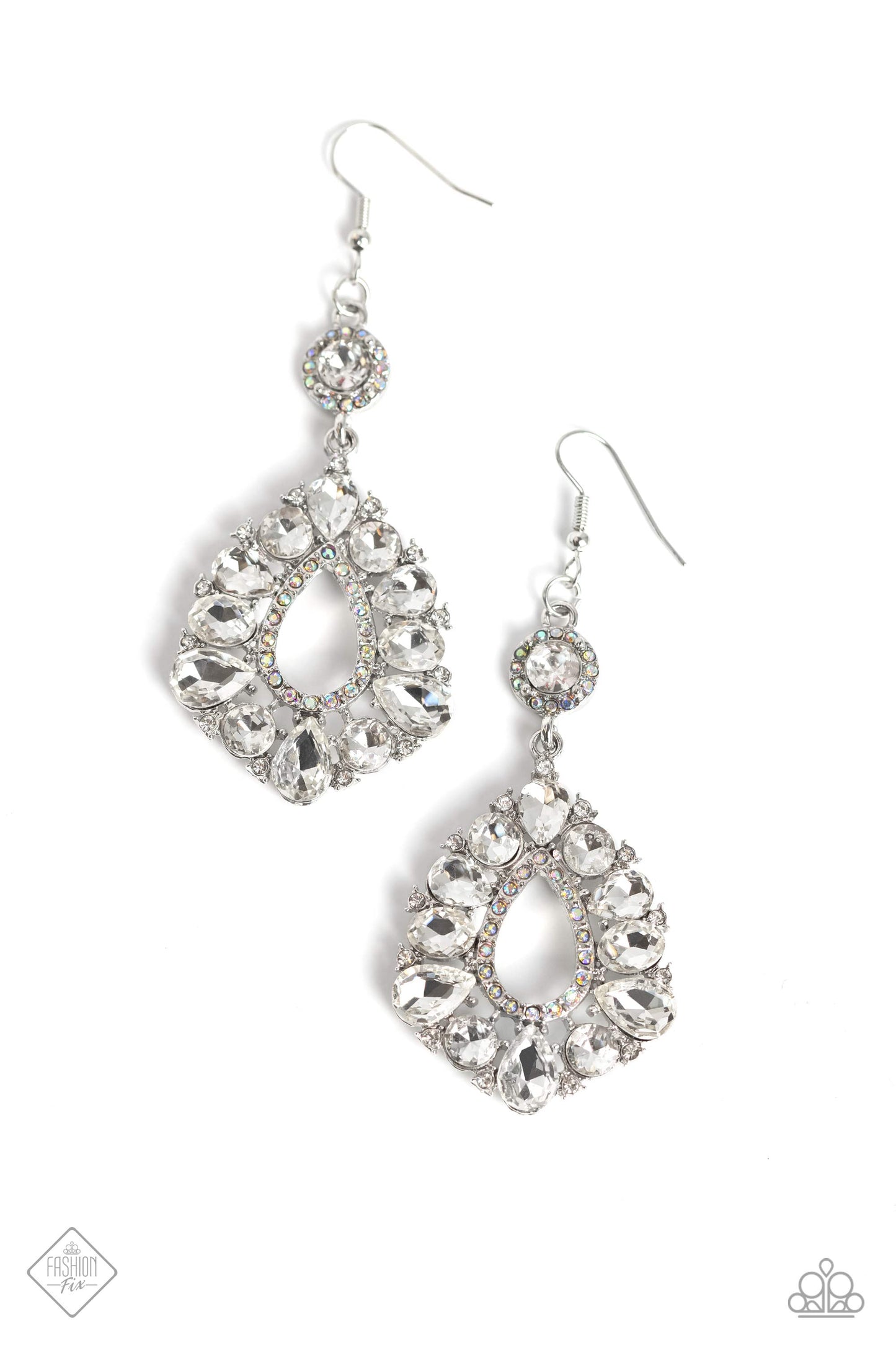 Happily Ever Exquisite - White Earring