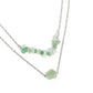 Chiseled Caliber - Green Necklace