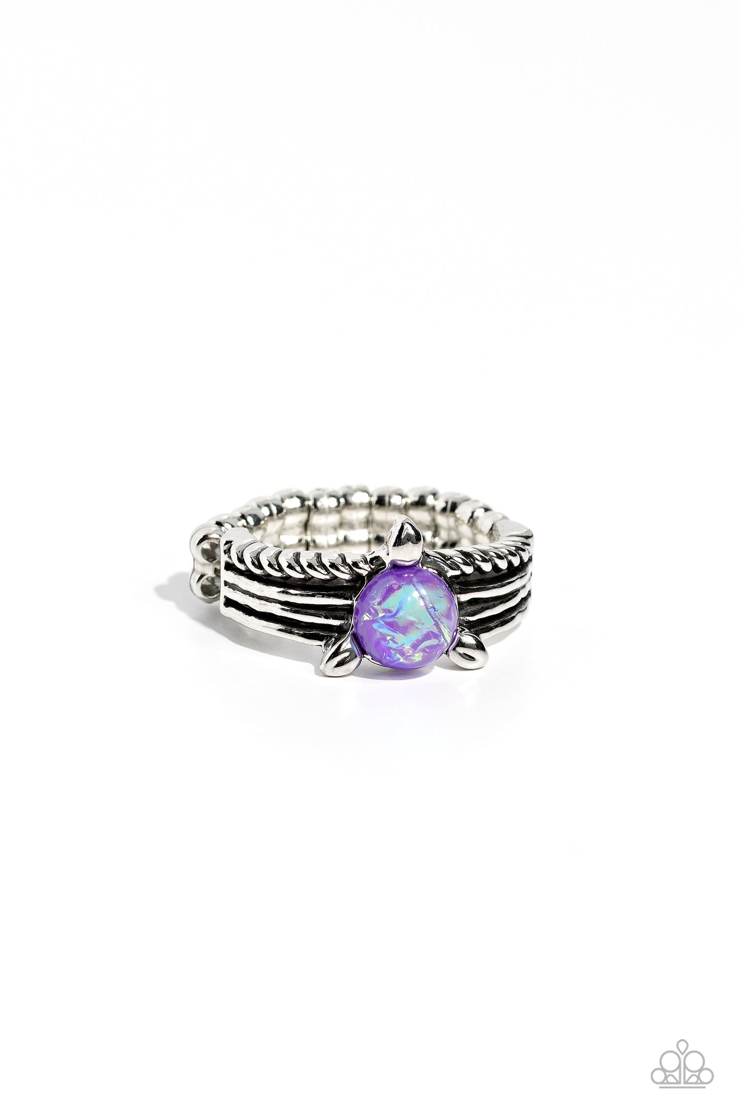 Sinuous Spotlight - Purple Ring