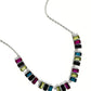 Elite Emeralds - Black Necklace