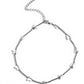 FLYING in Wait - White Choker Necklace
