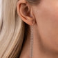 FLYING in Wait - White Choker Necklace