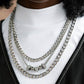 Layered Loyalty - White Necklace