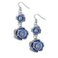 Intricate Impression - Blue Earring
