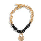 Locked and Loved - Black Bracelet