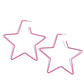 Starstruck Secret - Pink Hoop Earring