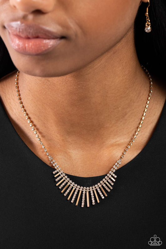 FLARE to be Different - Gold Necklace