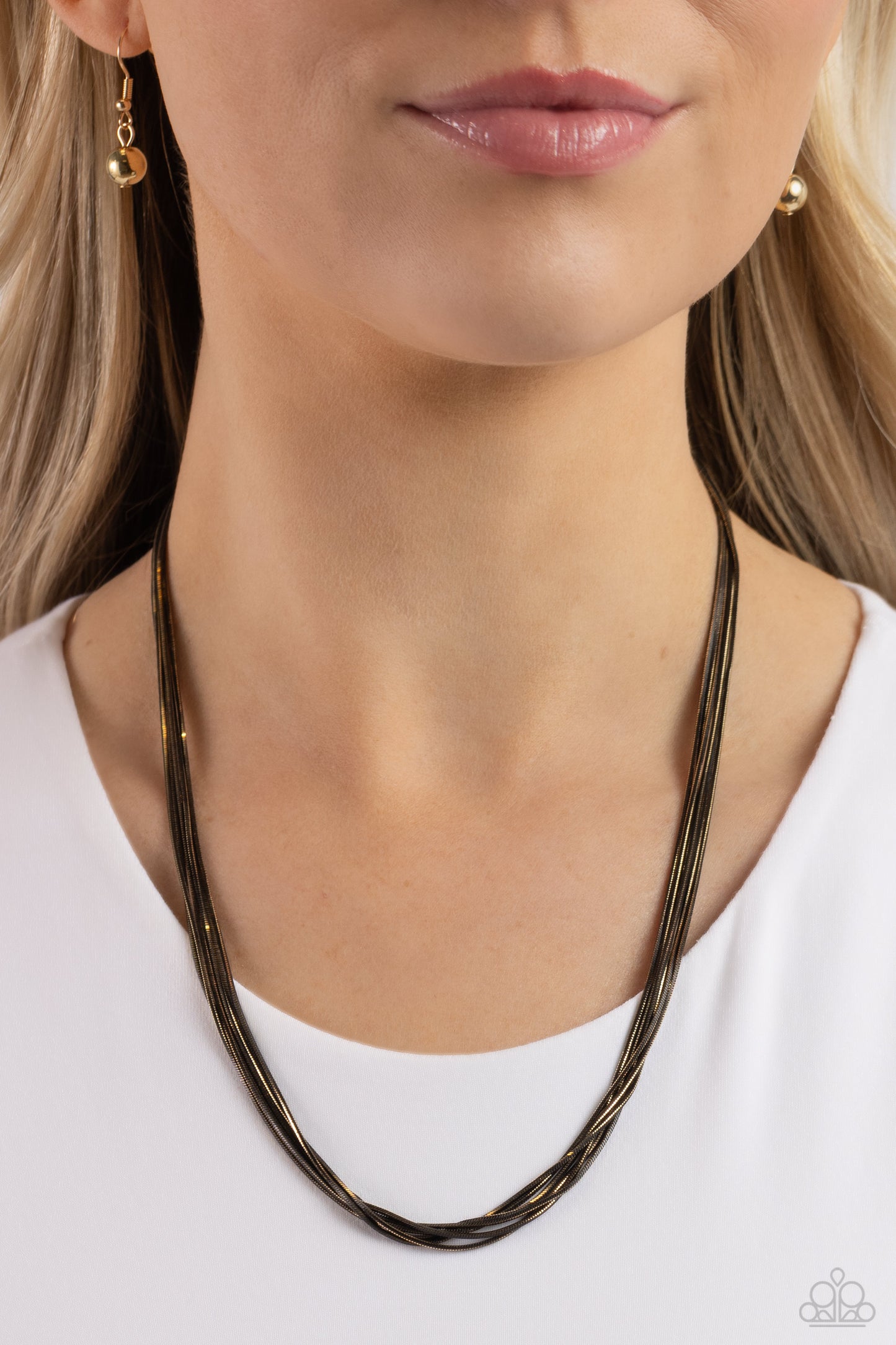 Salvaging Sass - Black Necklace