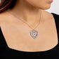 Flirting Ferris Wheel - Black Necklace