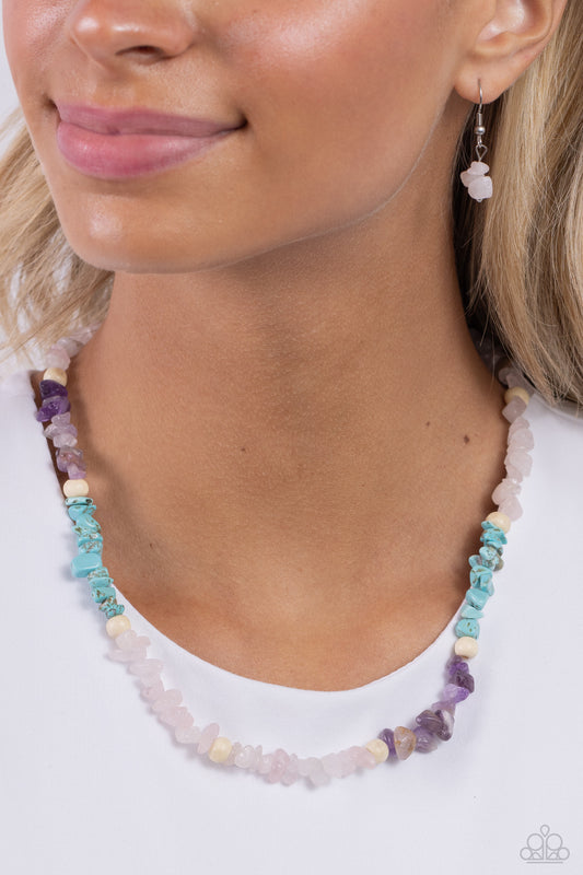 Soothing Stones - Pink Necklace