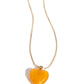 Prismatic Pastime - Gold Necklace