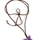 Winged Wanderer - Purple Necklace