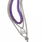 Locked Labor - Purple Necklace