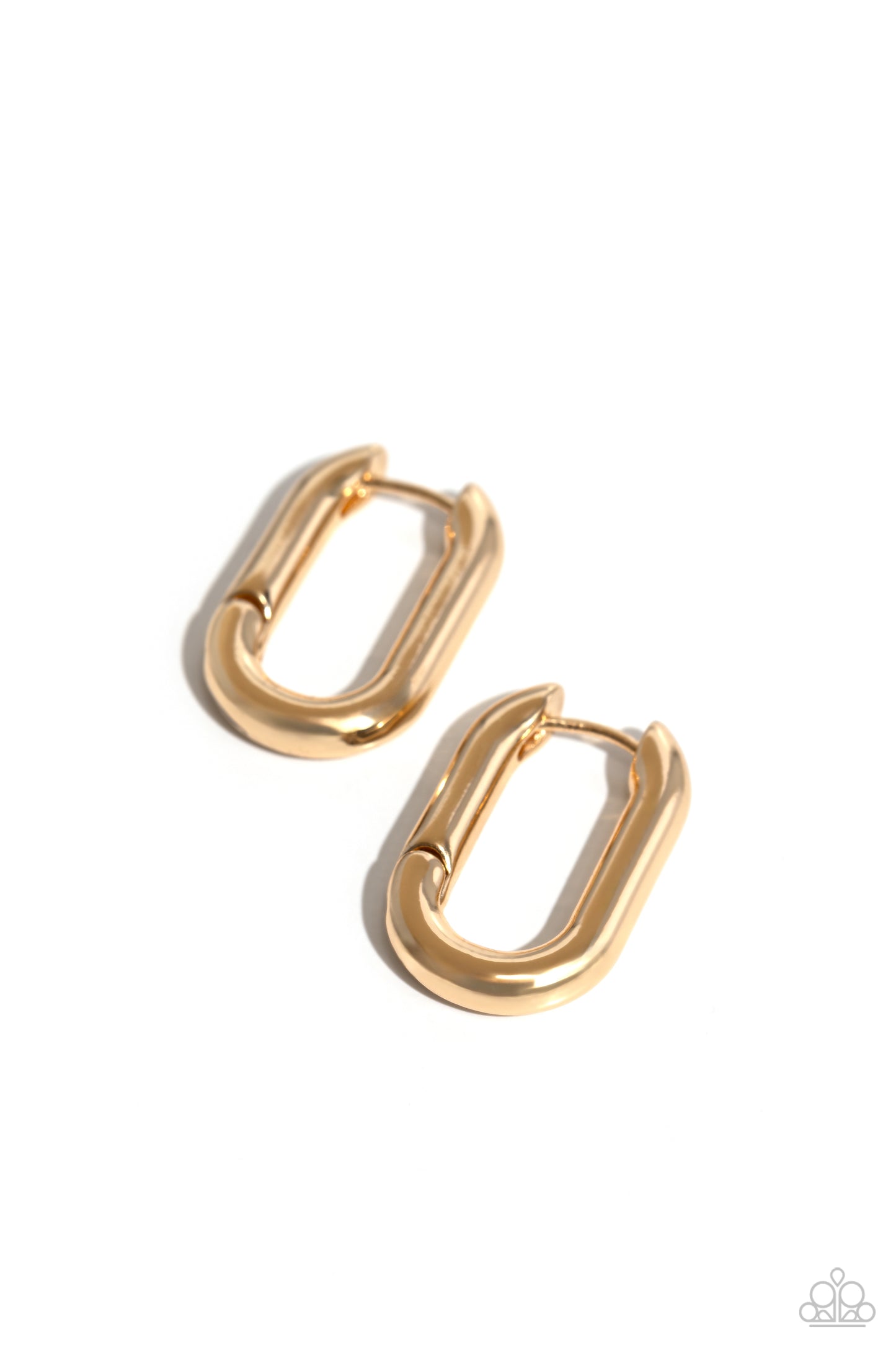 Candidate Curves - Gold Hoop Earring