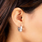 Boss BEVEL - Silver Hoop Earring