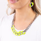 CURB Craze - Green Necklace