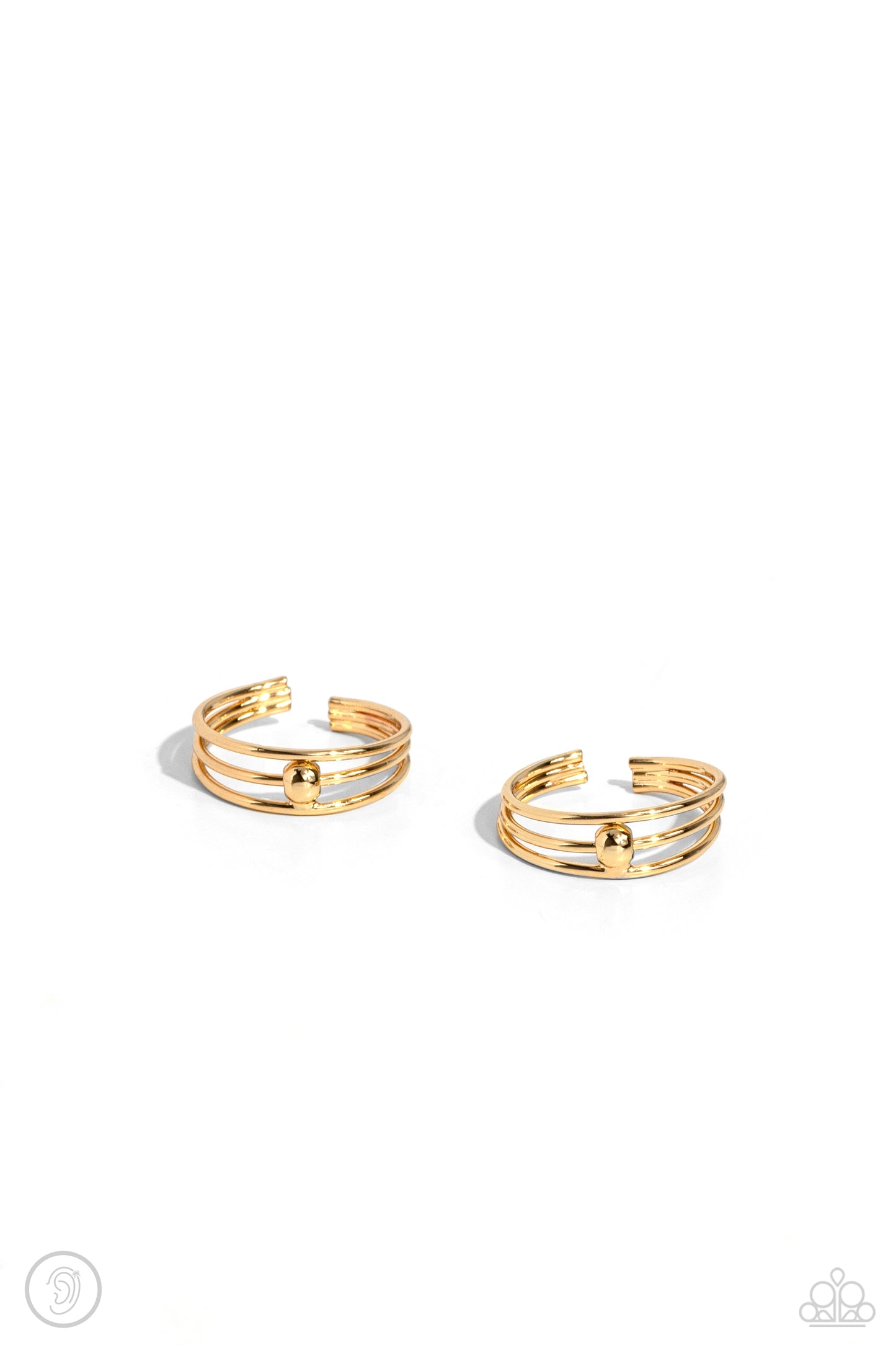 Stud Story - Gold Cuff Earring