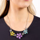 Growing Garland - Purple Necklace
