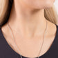 Home Run Haute - White Necklace