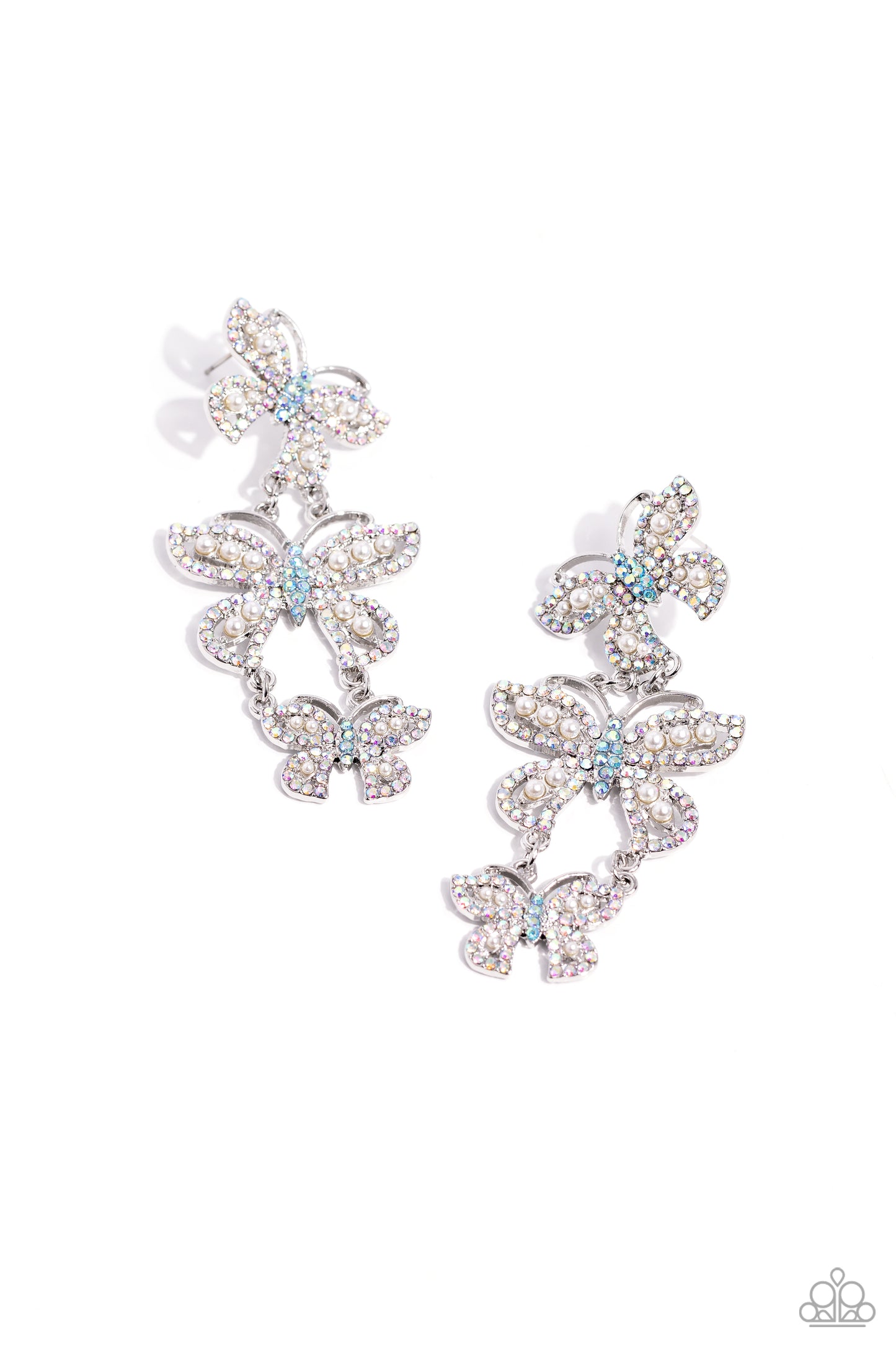 Fluttering Finale - Multi Post Earring