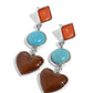 Desertscape Debut - Brown Post Earring