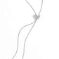 Adjustable Alliance - White Necklace