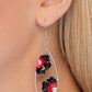 Airily Abloom - Black Earring