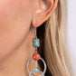 Interlocked Influence - Blue Earring
