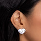 Glimmering Love - White Post Earring