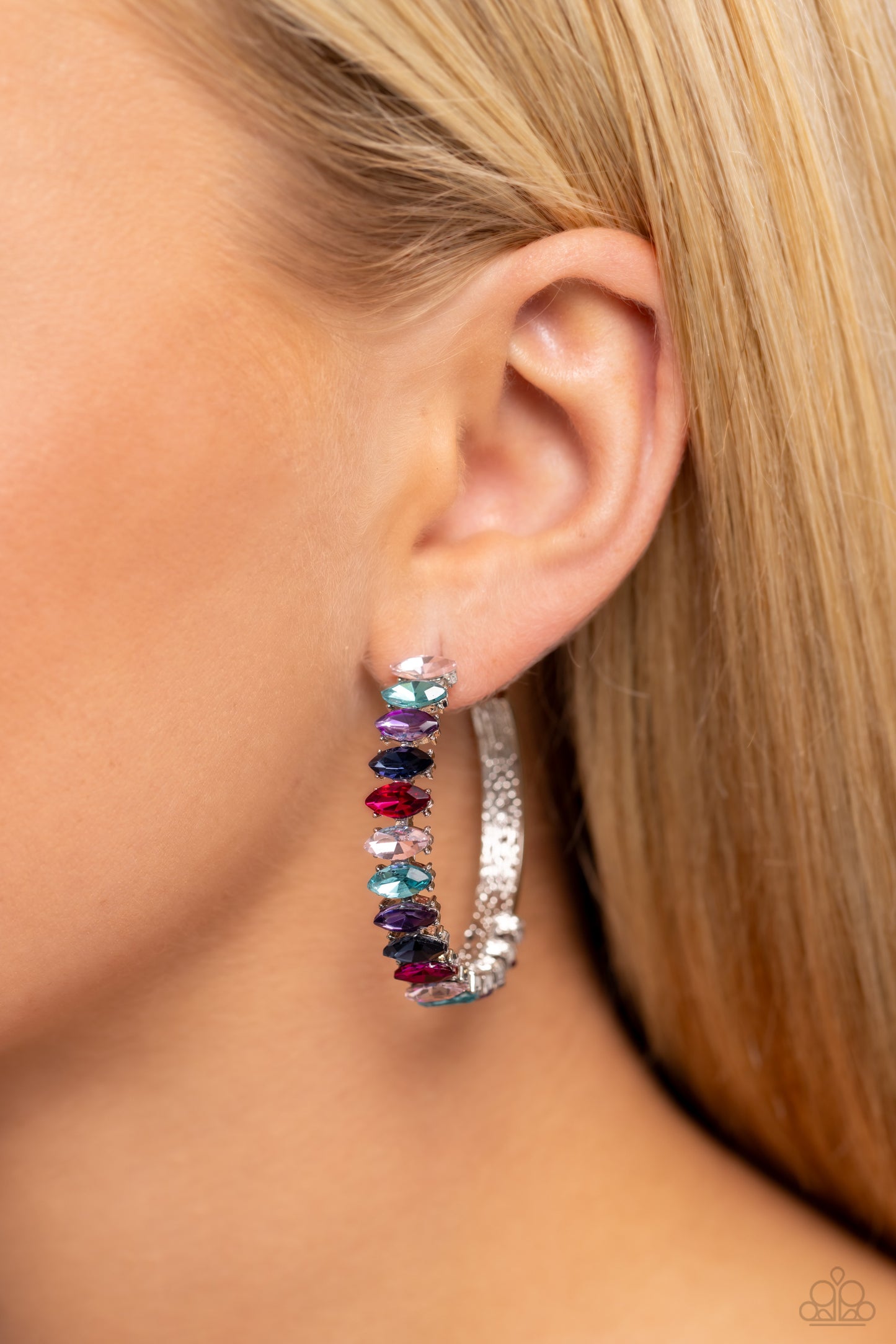 Rainbow Range - Multi Hoop Earring