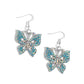 Bejeweled Breeze - Blue Earring