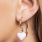 Romantic Representative - Pink Hoop Earring