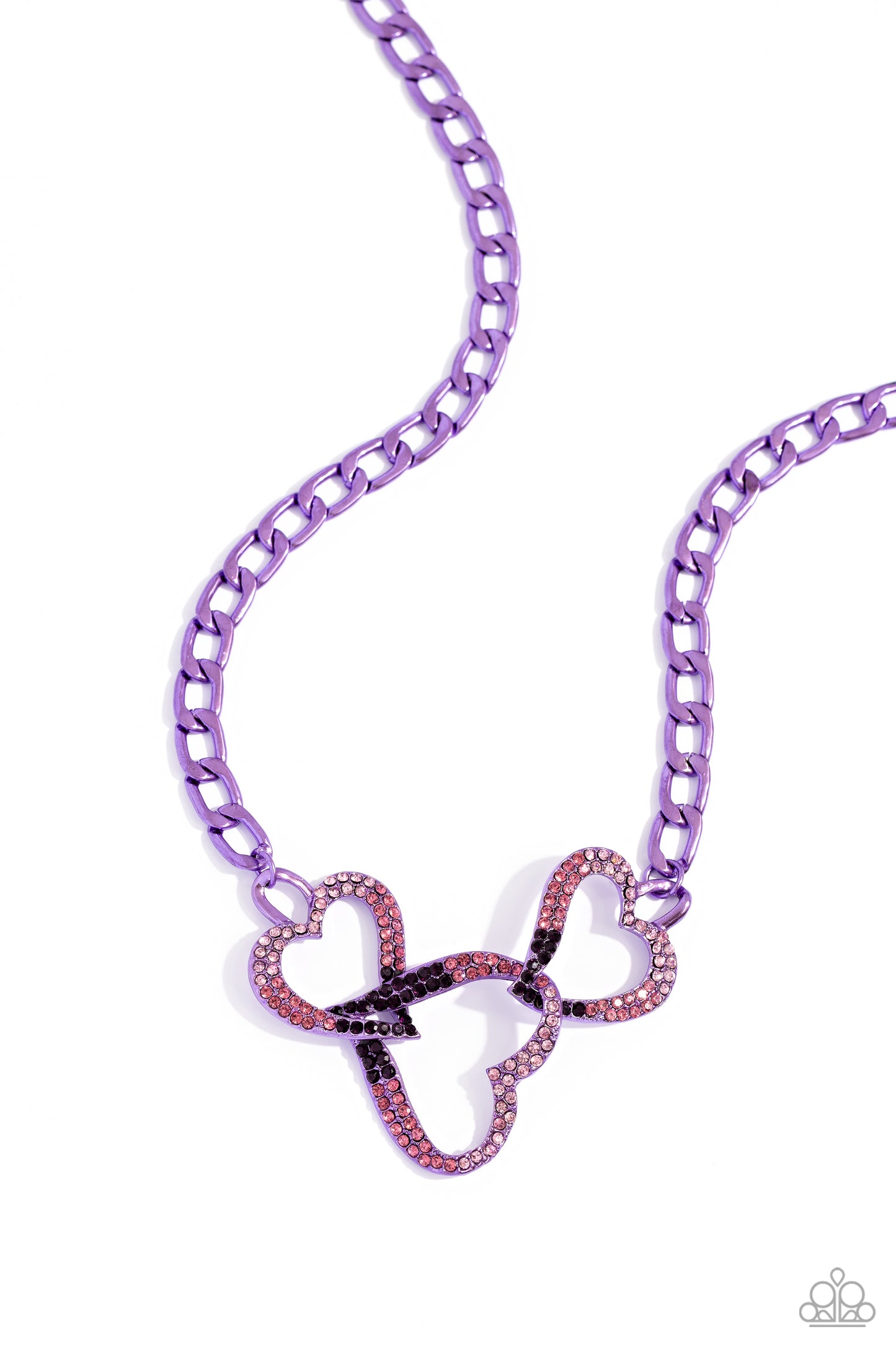 Eclectically Enamored - Purple Necklace