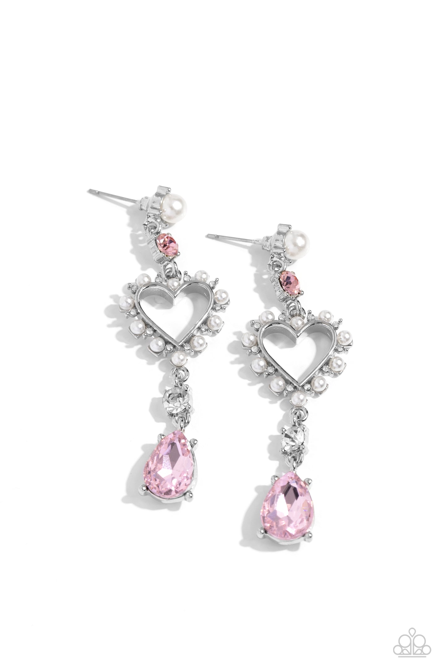 Lover's Lure - Pink Post Earring