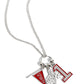Cheering Section - Red Necklace