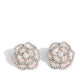 Suave Sensation - White Post Earring