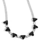 Strands of Sass - Black Choker Necklace