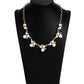 Toast To Perfection - Gold Blockbuster Necklace
