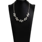 Hollywood Hills - White Blockbuster Necklace