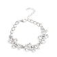 Old Hollywood - White Blockbuster Bracelet