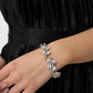 Old Hollywood - White Blockbuster Bracelet