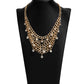 Fishing for Compliments - Gold Blockbuster Necklace